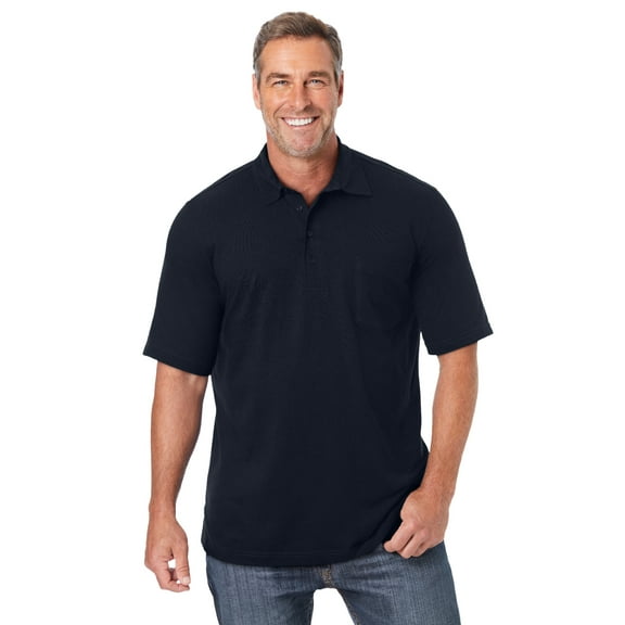 KingSize Men's Big & Tall Lightweight Jersey Polo