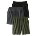 thumbnail image 1 of KingSize Men's Big & Tall Lightweight Jersey Shorts 3-Pack, 1 of 3