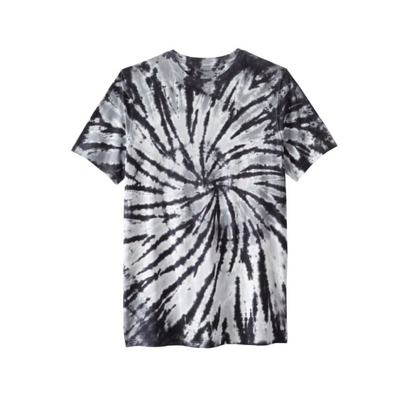 KingSize Men's Big & Tall Lightweight Longer-Length Tie-Dye Crewneck Tee