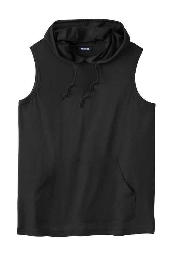 Men's Big & Tall Lightweight Muscle Hoodie Tee