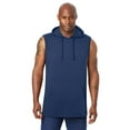 thumbnail image 1 of KingSize Men's Big & Tall Lightweight Muscle Hoodie Tee, 1 of 3
