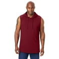 thumbnail image 1 of KingSize Men's Big & Tall Lightweight Muscle Hoodie Tee, 1 of 3