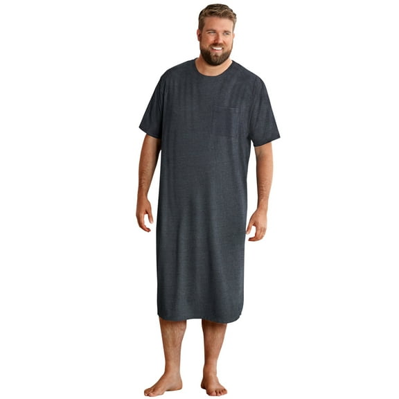 KingSize Men's Big & Tall Lightweight T-Shirt Nightshirt