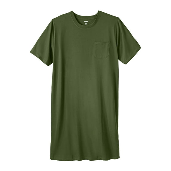 KingSize Men's Big & Tall Lightweight T-Shirt Nightshirt
