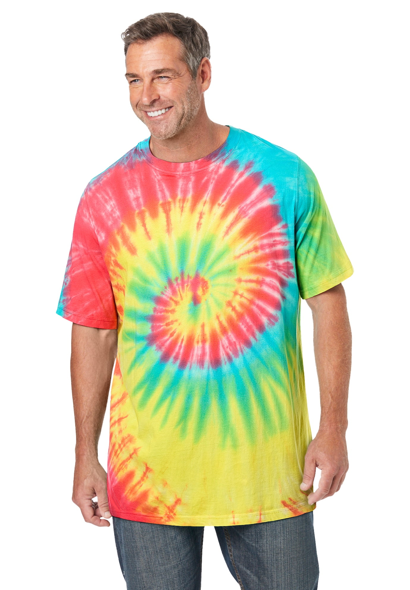 mens tie dye shirts big and tall