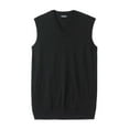 thumbnail image 1 of KingSize Men's Big & Tall Lightweight V-Neck Sweater Vest, 1 of 3