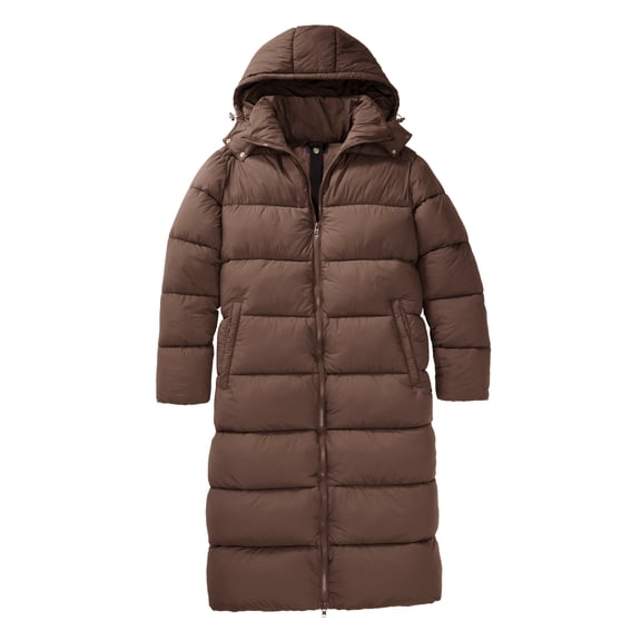 KingSize Men's Big & Tall Long Quilted Puffer Coat