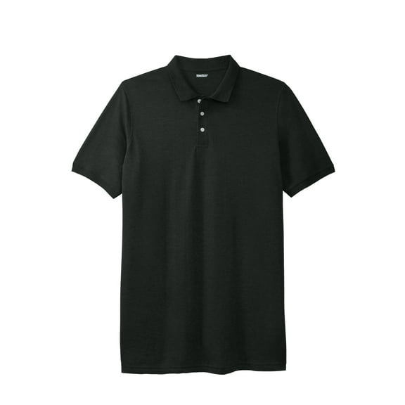 KingSize Men's Big & Tall Longer-Length Shrink-Less Cotton Polo Shirt