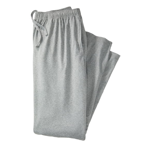 KingSize Men's Big & Tall Loungewear Open Bottom Pants