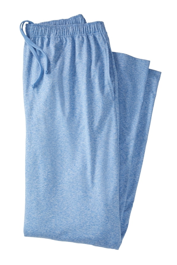 Men's Big & Tall Loungewear Open Bottom Pants