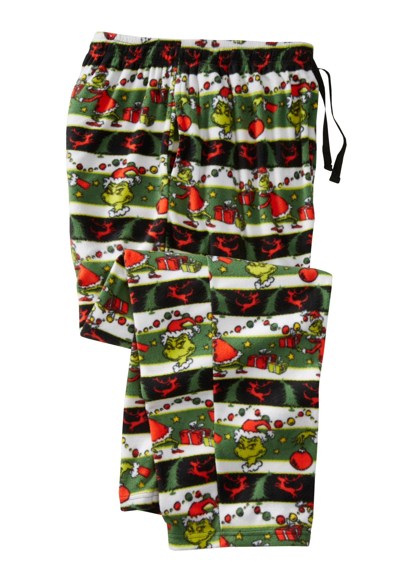 KingSize Men's Big & Tall MicroFleece Holiday Pajama Pants 2XL