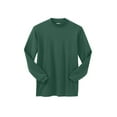 thumbnail image 1 of KingSize Men's Big & Tall Mock Turtleneck Long-Sleeve Cotton Tee, 1 of 6