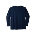 thumbnail image 1 of KingSize Men's Big & Tall No Sweat Long-Sleeve Crewneck Tee, 1 of 2