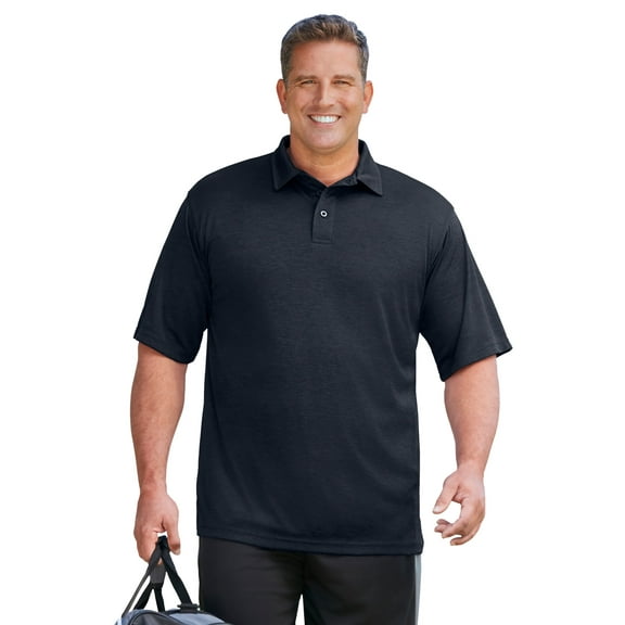 KingSize Men's Big & Tall No Sweat Polo