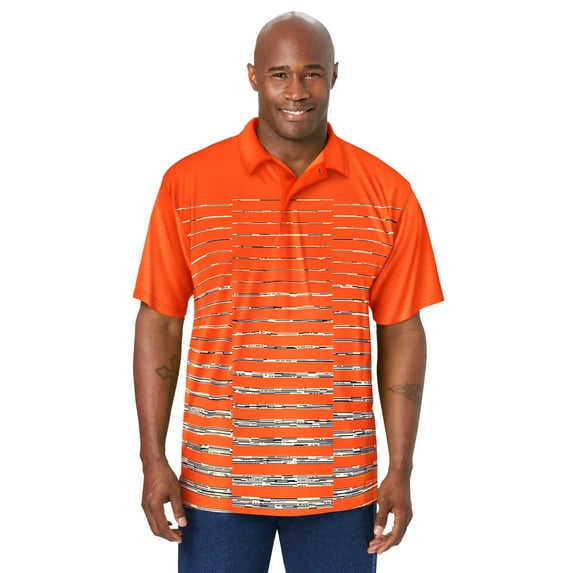 KingSize Men's Big & Tall No Sweat Polo