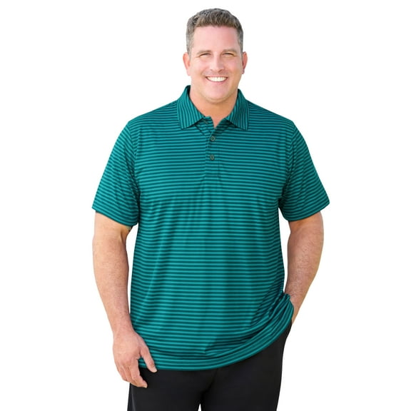 KingSize Men's Big & Tall No Sweat Polo