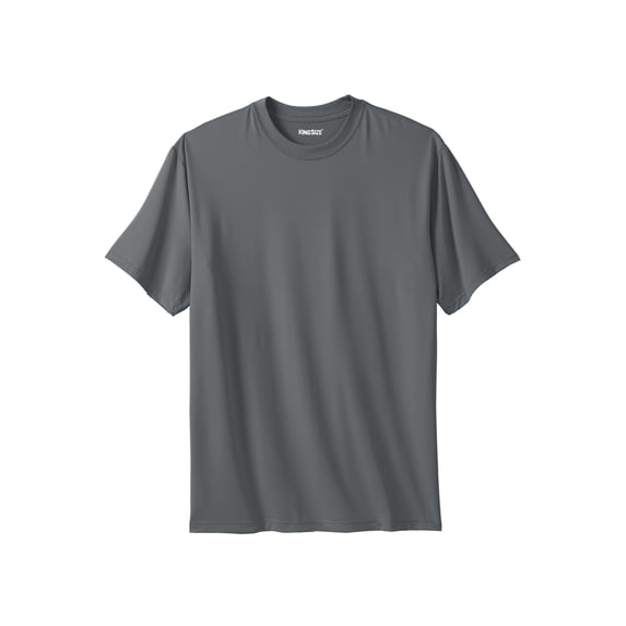 KingSize Men's Big & Tall Performance Flex Crewneck Tee