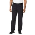 thumbnail image 1 of KingSize Men's Big & Tall Relaxed Fit Cargo Denim Look Sweatpants, 1 of 6