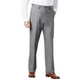 thumbnail image 1 of KingSize Men's Big & Tall Relaxed Fit Wrinkle-Free Expandable Waist Plain Front Pants, 1 of 5
