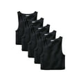 thumbnail image 1 of KingSize Men's Big & Tall 5-Pack Ribbed Cotton Tank Undershirt, 1 of 3