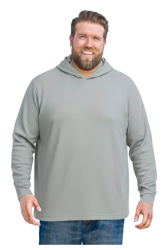 Men's Big & Tall Ribbed Hoodie