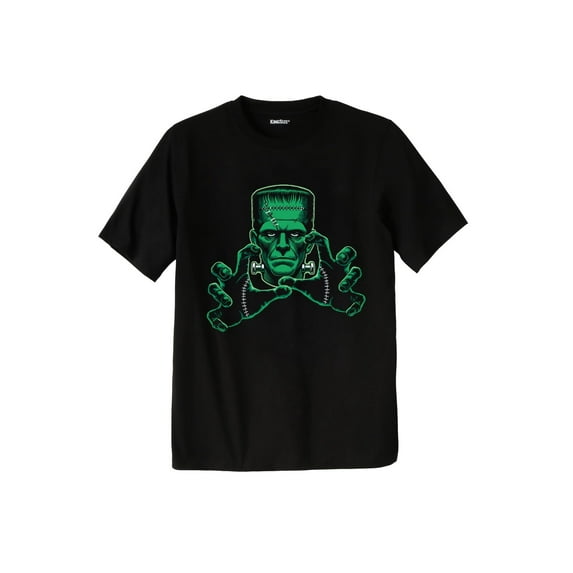 KingSize Men's Big & Tall Seasonal Graphic Tee - 6XL, Snow Good