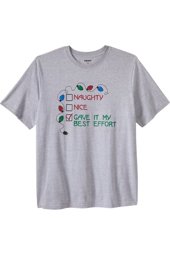 Men's Big & Tall Seasonal Graphic Tee