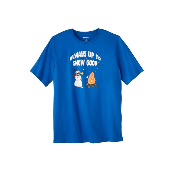 KingSize Men's Big & Tall Seasonal Graphic Tee