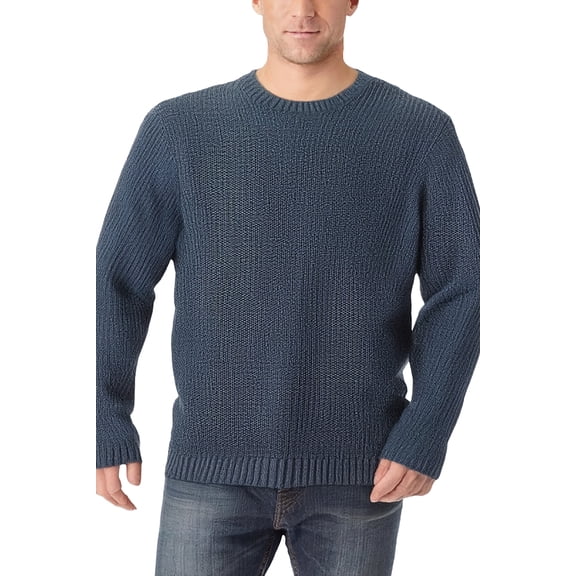 KingSize Men's Big & Tall Shaker Knit Crewneck Sweater