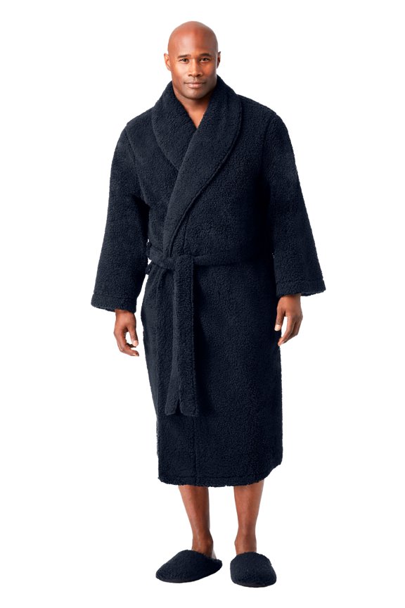 Men's Big & Tall Sherpa Robe