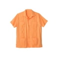 thumbnail image 1 of KingSize Men's Big & Tall Short-Sleeve Guayabera Shirt, 1 of 5