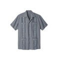 thumbnail image 1 of KingSize Men's Big & Tall Short-Sleeve Guayabera Shirt, 1 of 4