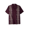 thumbnail image 1 of KingSize Men's Big & Tall Short Sleeve Island Shirt, 1 of 2