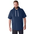 thumbnail image 1 of KingSize Men's Big & Tall Short Sleeve Jersey Hoodie, 1 of 5