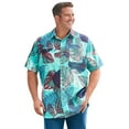 thumbnail image 1 of KingSize Men's Big & Tall Short-Sleeve Linen Shirt, 1 of 4