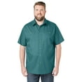 thumbnail image 1 of KingSize Men's Big & Tall Solid Wrinkle-Resistant Short Sleeve Button Down, 1 of 6