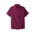 thumbnail image 1 of KingSize Men's Big & Tall Solid Wrinkle-Resistant Short Sleeve Button Down, 1 of 5