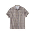 thumbnail image 1 of KingSize Men's Big & Tall Wrinkle-Resistant Short Sleeve Button Down, Printed, 1 of 5