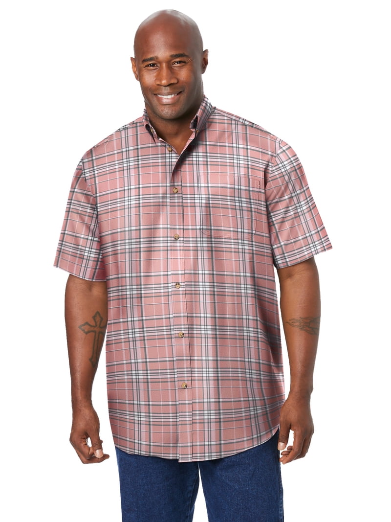 big and tall short sleeve dress shirts Van Heusen Men's Fit Poplin Solid (Big Tall) : Clothing, Shoes & Jewelry with thoughtful contrast details that elevate each look Amazon.com: Izod Men's Big and