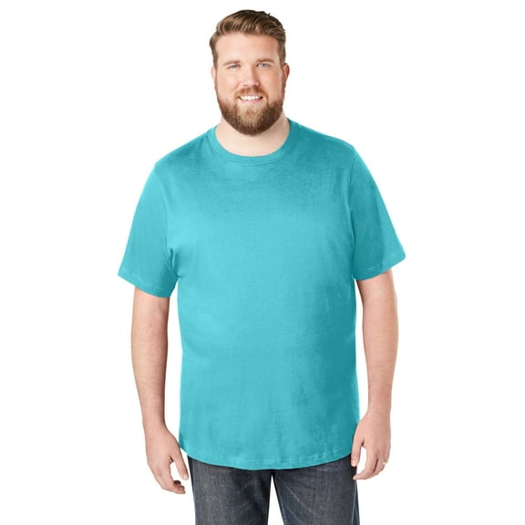 KingSize Men's Big & Tall Shrink-Less Lightweight Crewneck T-Shirt