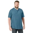 thumbnail image 1 of KingSize Men's Big & Tall Shrink-Less Lightweight Henley T-Shirt, 1 of 5