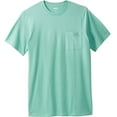 thumbnail image 1 of KingSize Men's Big & Tall Shrink-Less Lightweight Longer-Length Crewneck Pocket T-Shirt, 1 of 5