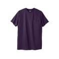 thumbnail image 1 of KingSize Men's Big & Tall Shrink-Less Lightweight Longer-Length Crewneck Pocket T-Shirt, 1 of 5