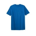 thumbnail image 1 of KingSize Men's Big & Tall Shrink-Less Lightweight Longer-Length Crewneck Pocket T-Shirt, 1 of 5