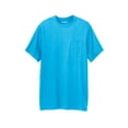 thumbnail image 1 of KingSize Men's Big & Tall Shrink-Less Lightweight Longer-Length Crewneck Pocket T-Shirt, 1 of 5