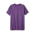 thumbnail image 1 of KingSize Men's Big & Tall Shrink-Less Lightweight Longer-Length Crewneck Pocket T-Shirt, 1 of 5