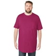 thumbnail image 1 of KingSize Men's Big & Tall Shrink-Less Lightweight Longer-Length Crewneck Pocket T-Shirt, 1 of 5