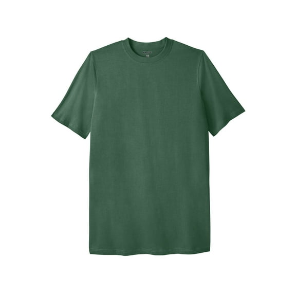 KingSize Men's Big & Tall Shrink-Less Lightweight Longer-Length Crewneck T-Shirt