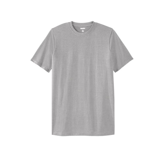 KingSize Men's Big & Tall Shrink-Less Lightweight Longer-Length Crewneck T-Shirt