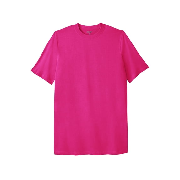 KingSize Men's Big & Tall Shrink-Less Lightweight Longer-Length Crewneck T-Shirt